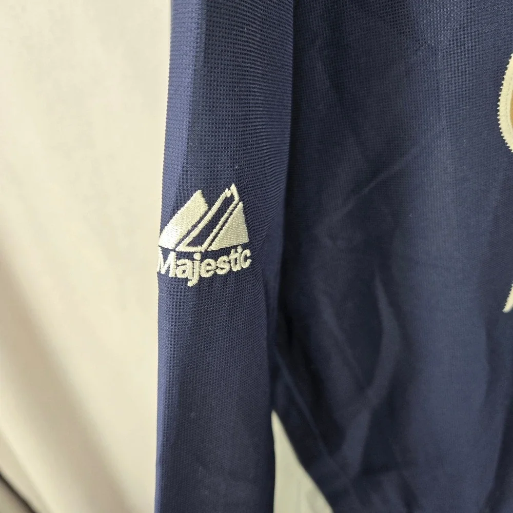 Majestic MLB San Diego Padres Authentic Cool Base Zip Warmup Jacket 2XL Pullover - Picture 4 of 11
